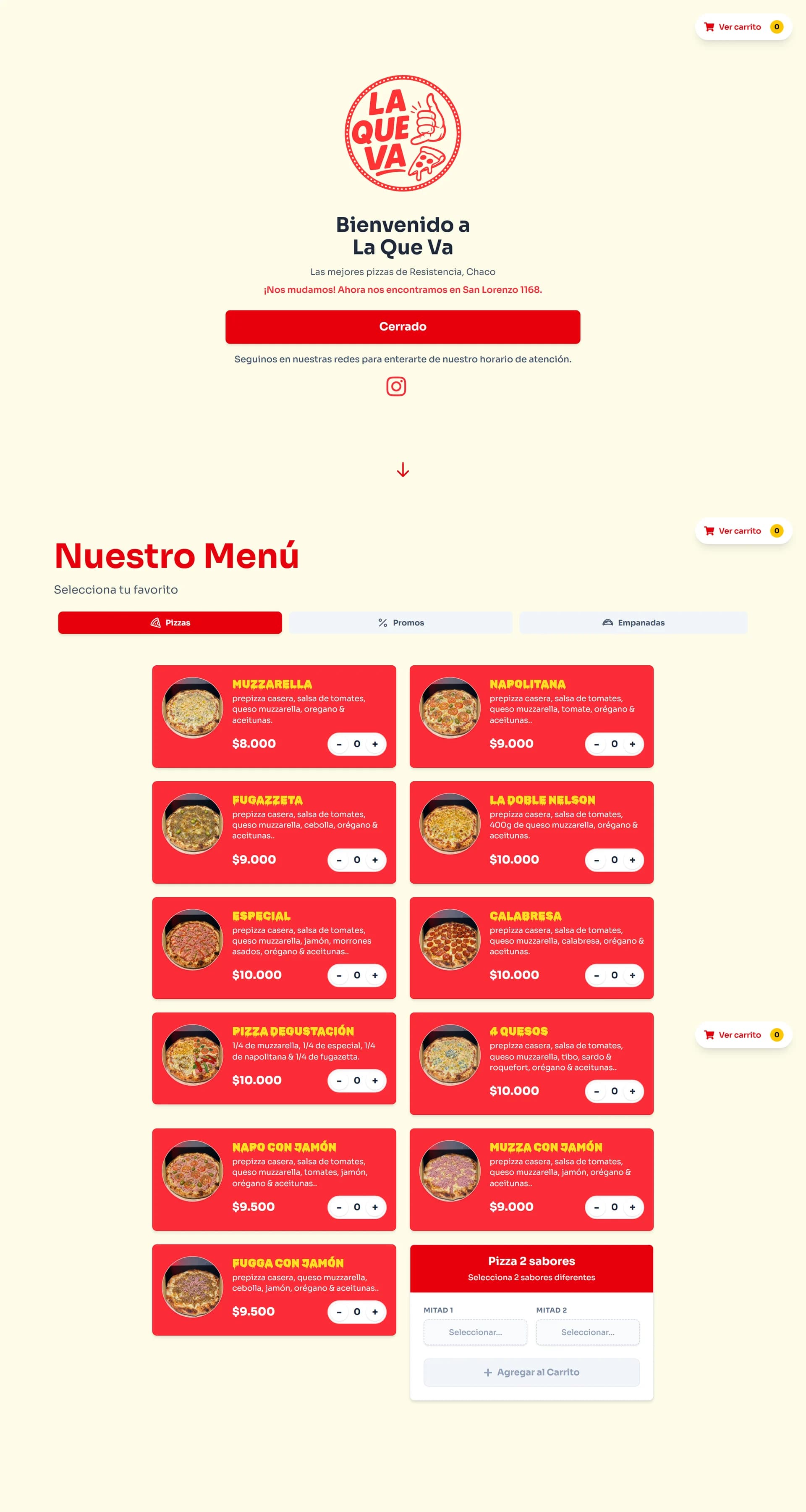 Web de La Que Va
