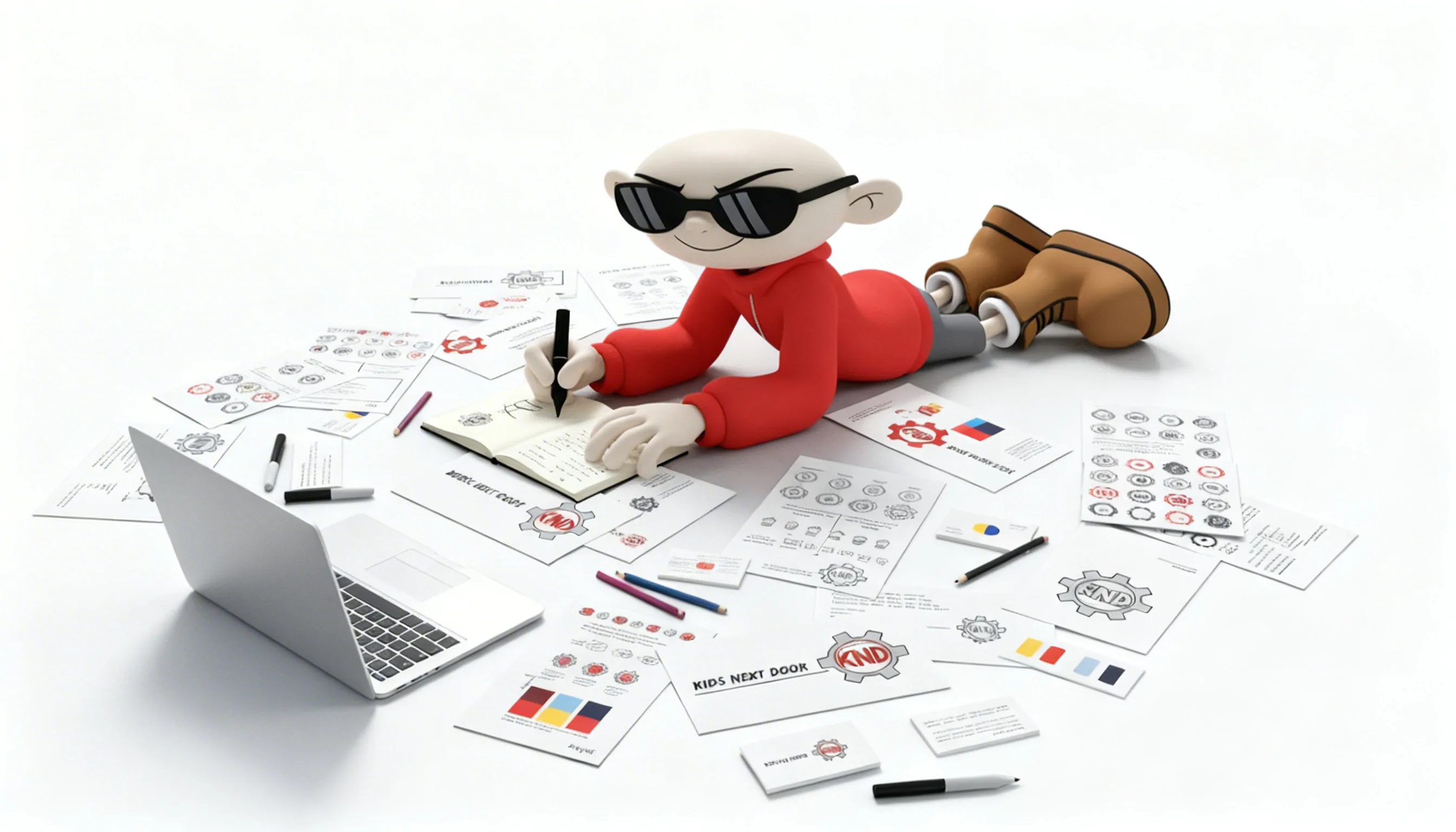 Identidad visual profesional aplicada en sistema de marca